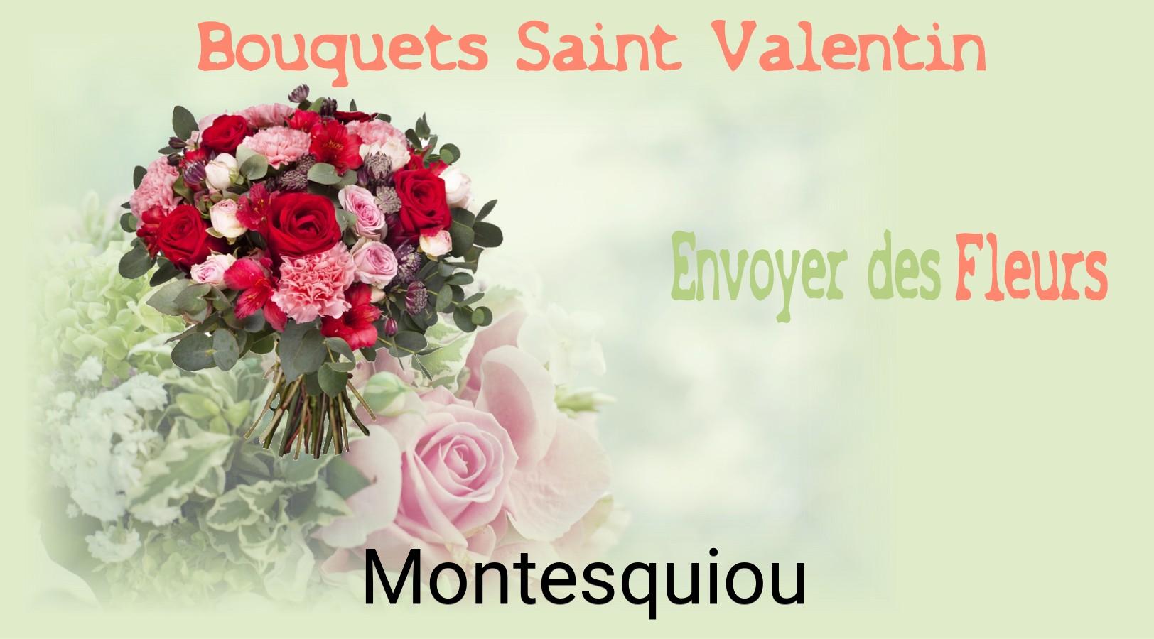 Roses de Saint-Valentin livrées à Montesquiou